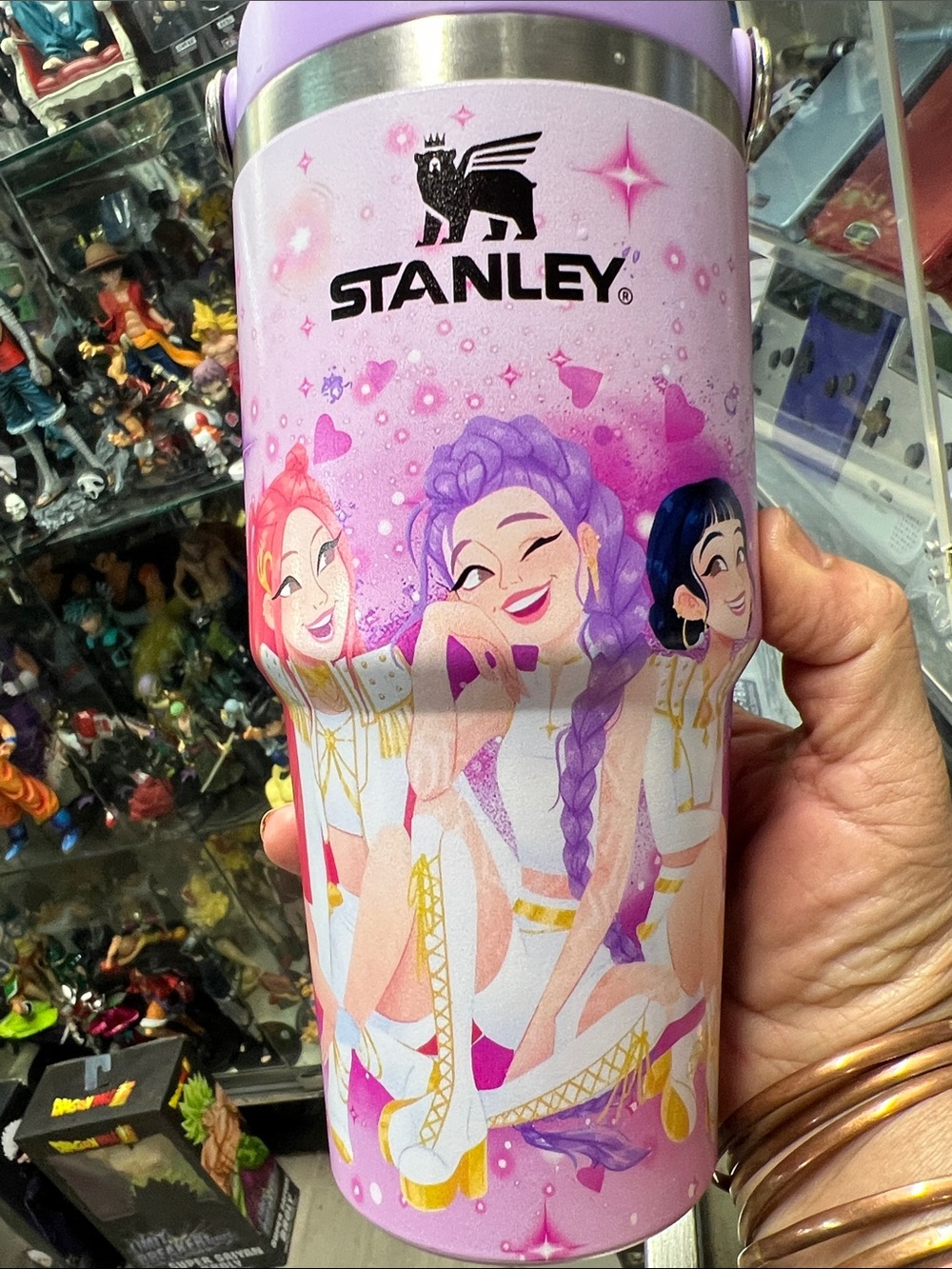 Stanley Pink & Purple Illustrated Stainless Tumbler
